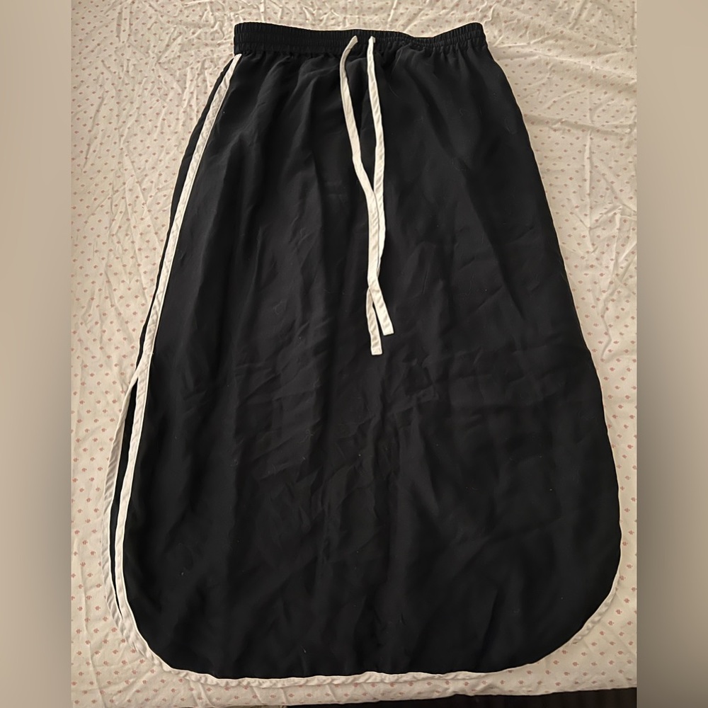Kate Spade striped midi skirt
